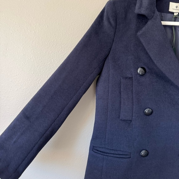 Tuckernuck Navy Kensington Blazer Coat - Picture 6 of 9
